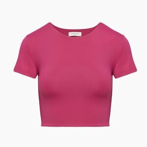 Aritzia Contour Crew Cropped T-Shirt